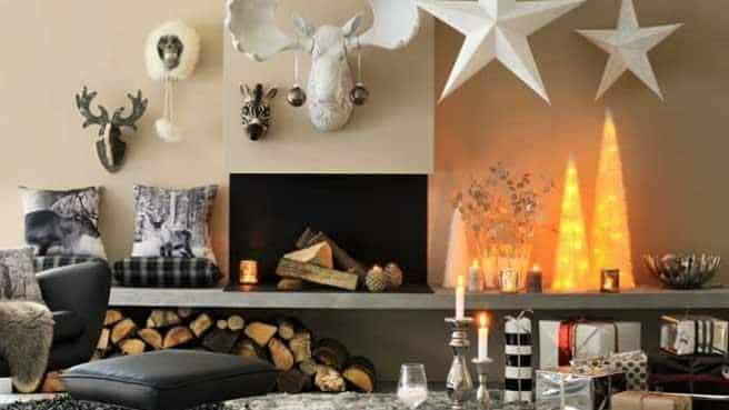 Christmas decoration cosy neve design Chalet idées Christmas
