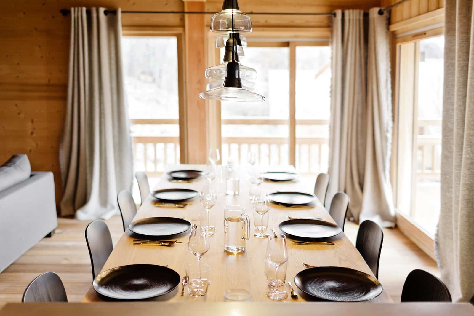 Modern chalet : the contemporary tradition cosy neve design