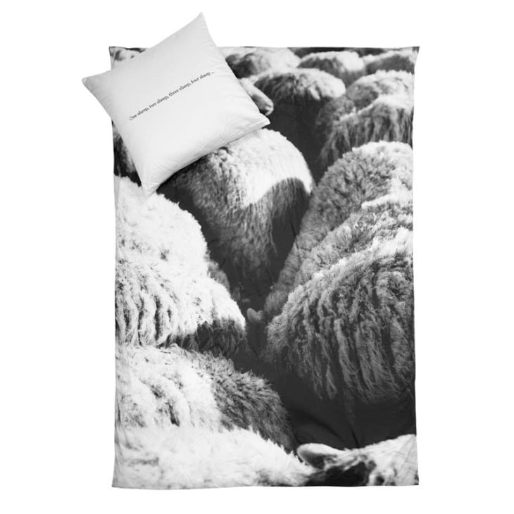 duvet cover sheep natural