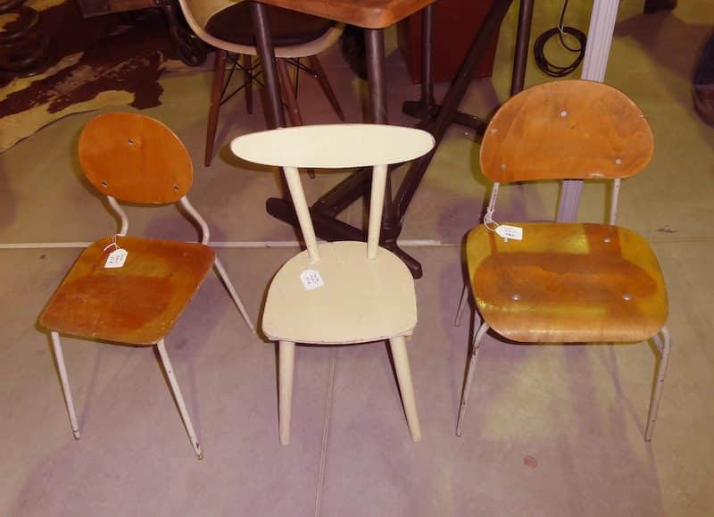 chaises vintage
