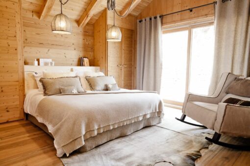 inspiration chambre cosy bois