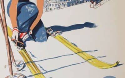 THE MOST FREQUENTLY REPRESENTED SKI RESORTS IN POSTERS