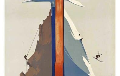 THE MOST FAMOUS SKI POSTERS OF THE ALPS