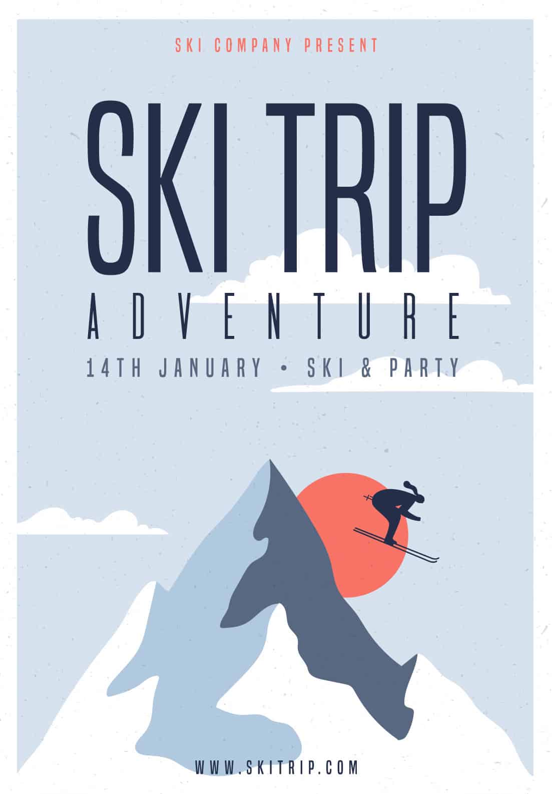 ski trip race adventure