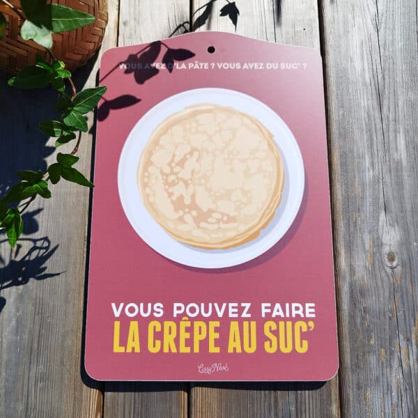 Planche à découper Crepe au suc