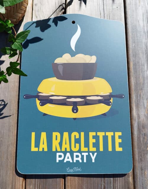 Planche à découper La Raclette verte