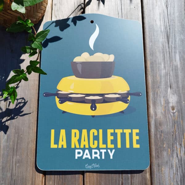 Planche à découper La Raclette verte